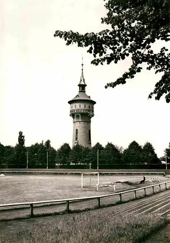 Forst Lausitz Stadion und Wasserturm Kat. Forst Lausitz