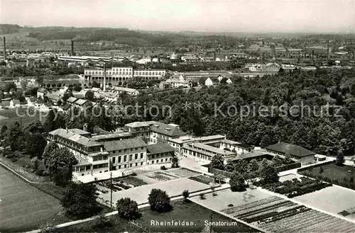 Rheinfelden AG Sanatorium Fliegeraufnahme Kat. Rheinfelden