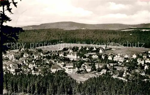 Hahnenklee Bockswiese Harz Panorama Kat. Goslar