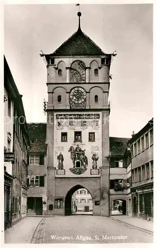 Wangen Allgaeu St Martinstor Kat. Wangen im Allgaeu