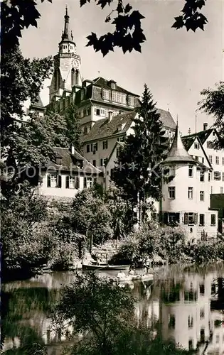 Tuebingen Neckar Hoelderlinturm Alte Aula Universitaetsstadt Kat. Tuebingen