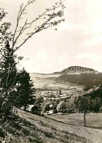 Geising Erzgebirge Panorama Kat. Geising Osterzgebirge