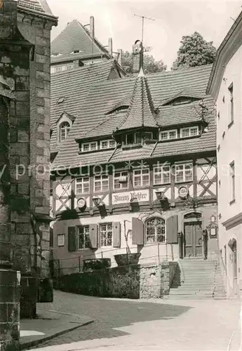 Meissen Elbe Sachsen Historische Weinschaenke Vincenz Richter Kat. Meissen