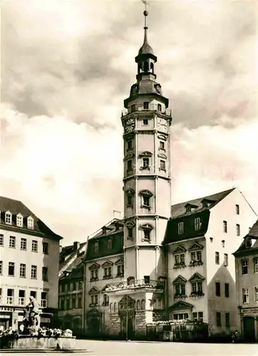 Gera Rathaus Brunnen Kat. Gera