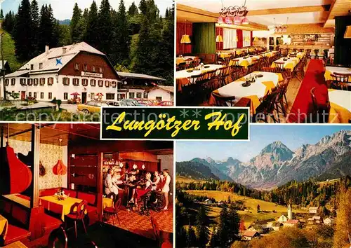 Lungoetz Annaberg Restaurant Cafe Pension Lungoetzer Hof Alpenpanorama Herbststimmung Kat. Annaberg Lungoetz Lammertal