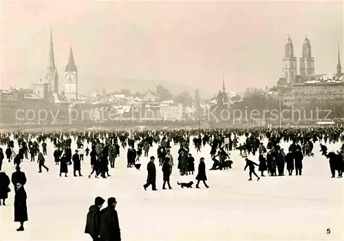 Zuerich ZH Gfroerni Zuerichsee