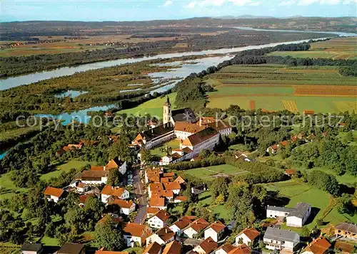 Reichersberg Inn Augustiner Chorherrnstift Fliegeraufnahme