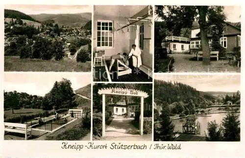 Stuetzerbach Kneippbad Kuranwendungen Freibad Landschaftspanorama Kat. Stuetzerbach