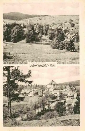 Schmiedefeld Rennsteig Teilansichten Kat. Schmiedefeld Rennsteig