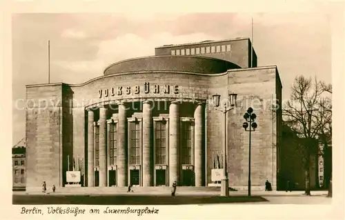 Berlin Volksbuehne am Luxemburgplatz Kat. Berlin