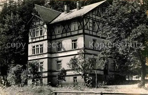 Gehlberg FDGB Erholungsheim Jonny Schehr Kat. Gehlberg