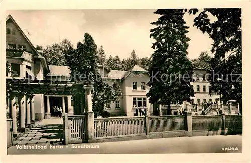 Bad Berka Sanatorium Volksheilbad Kat. Bad Berka