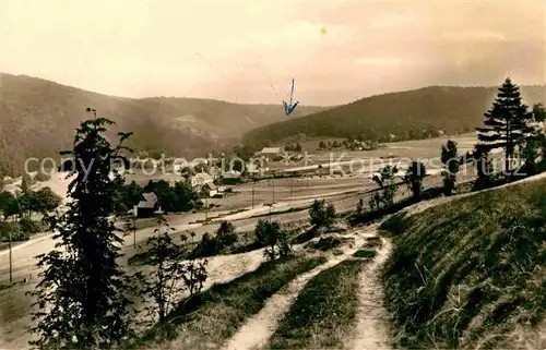 Holzhau Brand Erbisdorf Landschaftspanorama