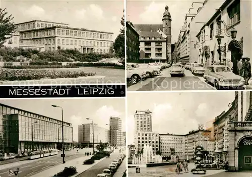 Leipzig Deutsche Hochschule fuer Koerperkultur Burgstrasse Postamt Karl Marx Platz Rossplatz Kat. Leipzig