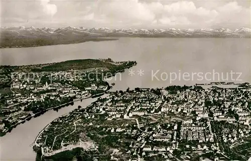 Konstanz Bodensee Fliegeraufnahme Kat. Konstanz