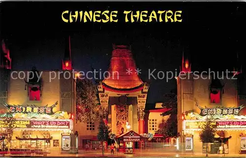 Hollywood California Chinese Theatre Kat. Los Angeles United States