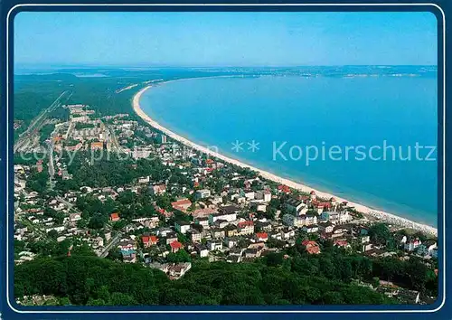 Binz Ruegen Fliegeraufnahme Kat. Binz