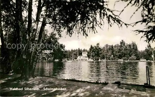 Seifhennersdorf Waldbad Silberteich Kat. Seifhennersdorf