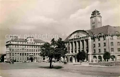 Sonneberg Thueringen Platz der Republik Kat. Sonneberg