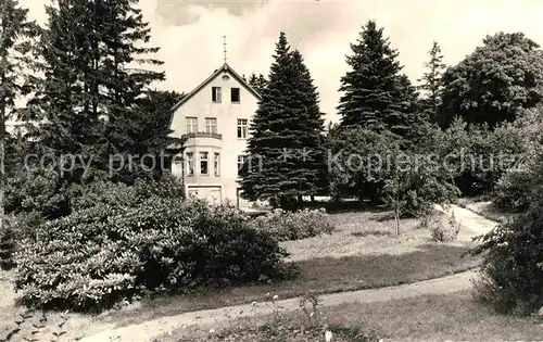 Friedrichsbrunn Harz Sanatorium Doktor Strokorb Kat. Friedrichsbrunn