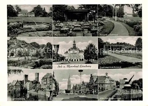 Lueneburg Gradierwerk Kurpark Kurhaus  Kat. Lueneburg