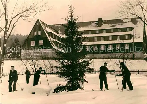 Rehefeld Zaunhaus Erholungsheim Aufbau Kat. Altenberg