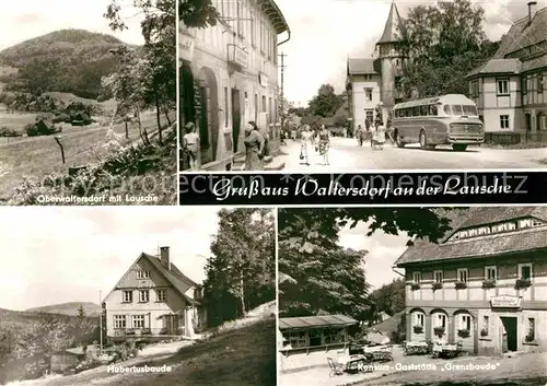 Waltersdorf Zittau Gaststaette Grenzbaude Hubertusbaude  Kat. Grossschoenau Sachsen