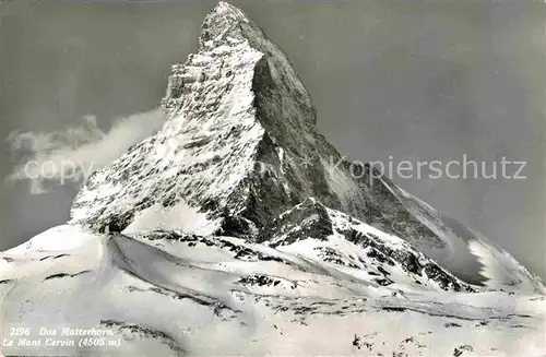 Mont Cervin Matterhorn Kat. Matterhorn