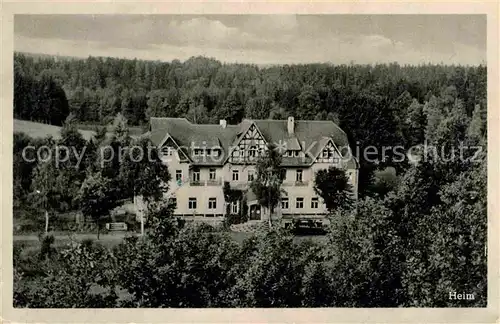 Krummenhennersdorf Kirchliches Ruestzeitenheim Innere Mission Kat. Halsbruecke