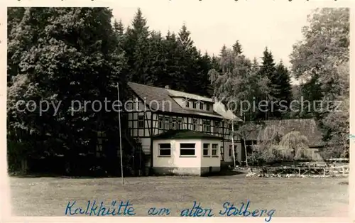 Stolberg Harz Kalkhuette  Kat. Stolberg Harz