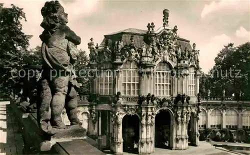 Dresden Zwinger Wallpavillon Kat. Dresden Elbe