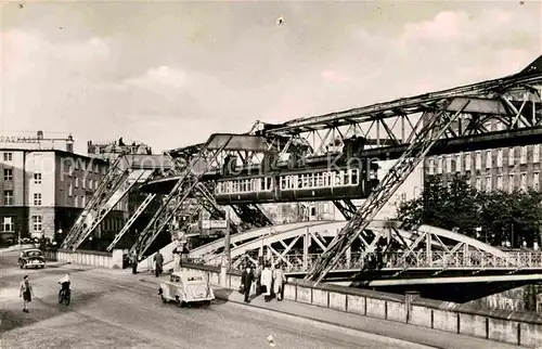 Wuppertal Elberfeld Schwebebahn Kat. Wuppertal