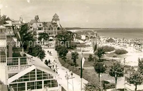 Binz Ruegen Kurhaus Strand  Kat. Binz