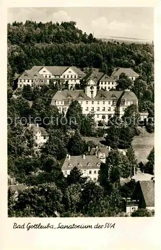 Bad Gottleuba Berggiesshuebel Sanatorium SVA Kat. Bad Gottleuba Berggiesshuebel