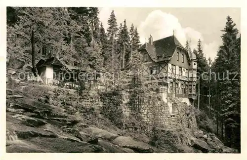 Wernigerode Harz Hotel Steinerne Renne Kat. Wernigerode