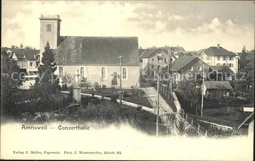 Amriswil TG Conzerthalle Kat. Amriswil