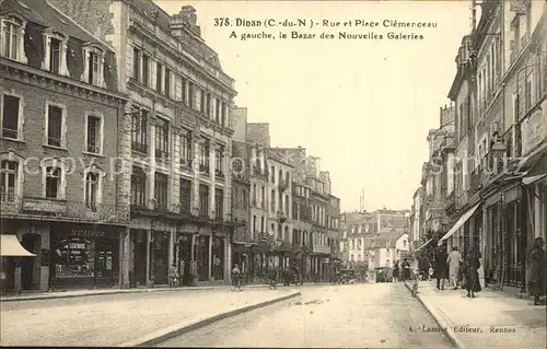 Dinan Platz Clemenceau Bazar Kat. Dinan