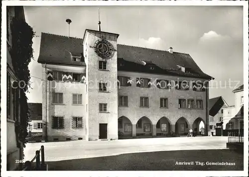Amriswil TG Gemeindehaus Kat. Amriswil