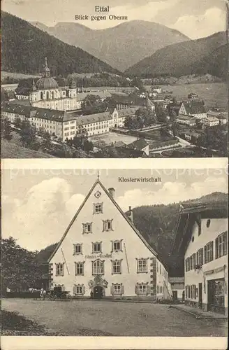 Ettal Oberau Klosterwirtschaft Kat. Ettal