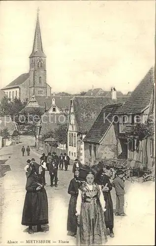 Mietesheim Ortsansicht Trachten Kat. Mietesheim