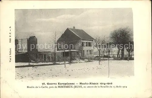 Montreux Jeune Krieg 1914 1916 Kat. Montreux Jeune