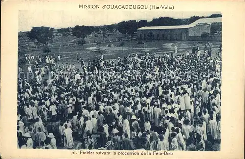 Ouagadougou Missionsversammlung Kat. Ouagadougou