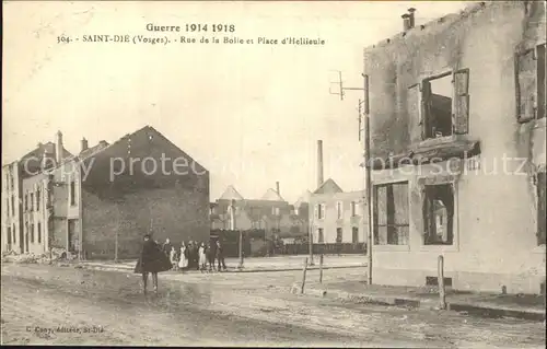 Saint Die des Vosges Place Hellieule Kriegsschaeden Kat. Saint Die des Vosges