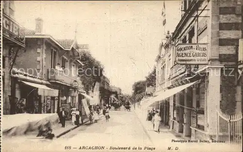 Arcachon Gironde Boulevard Plage Kat. Arcachon