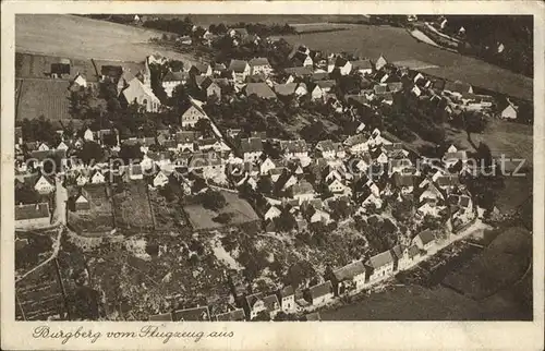 Burgberg Allgaeu Luftaufnahme Kat. Burgberg i.Allgaeu