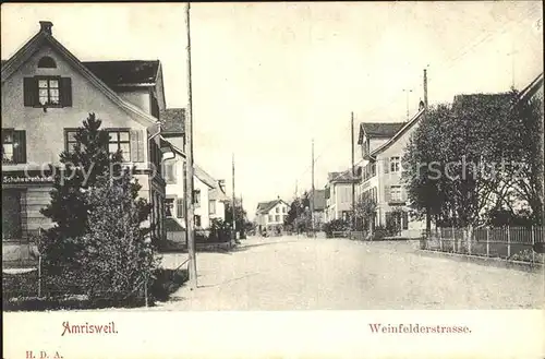 Amriswil TG Weinfelderstrasse Kat. Amriswil