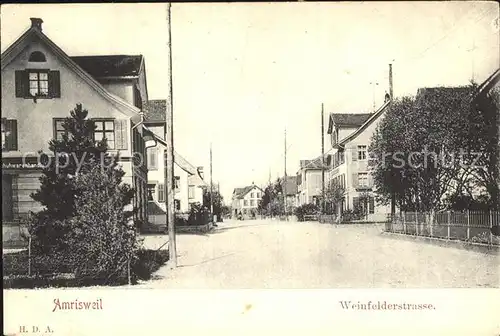 Amriswil TG Weinfelderstrasse Kat. Amriswil