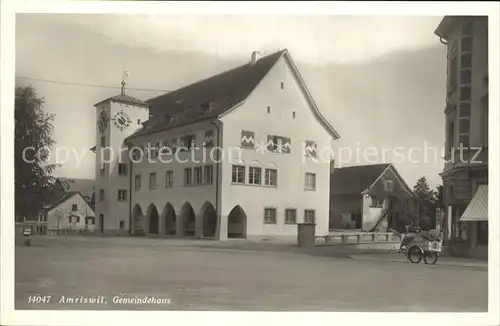 Amriswil TG Gemeindehaus Handwagen Kat. Amriswil