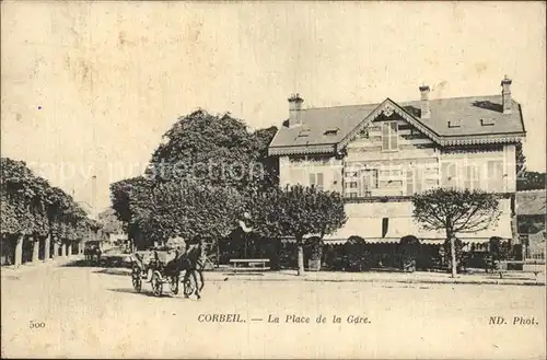 Corbeil Marne Place Gare Kat. Corbeil