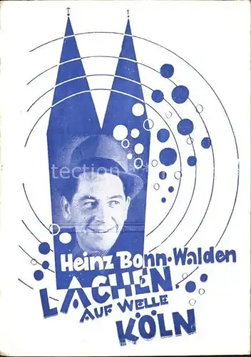 Koeln Rhein Heinz Bonn Walden Komiker Kat. Koeln